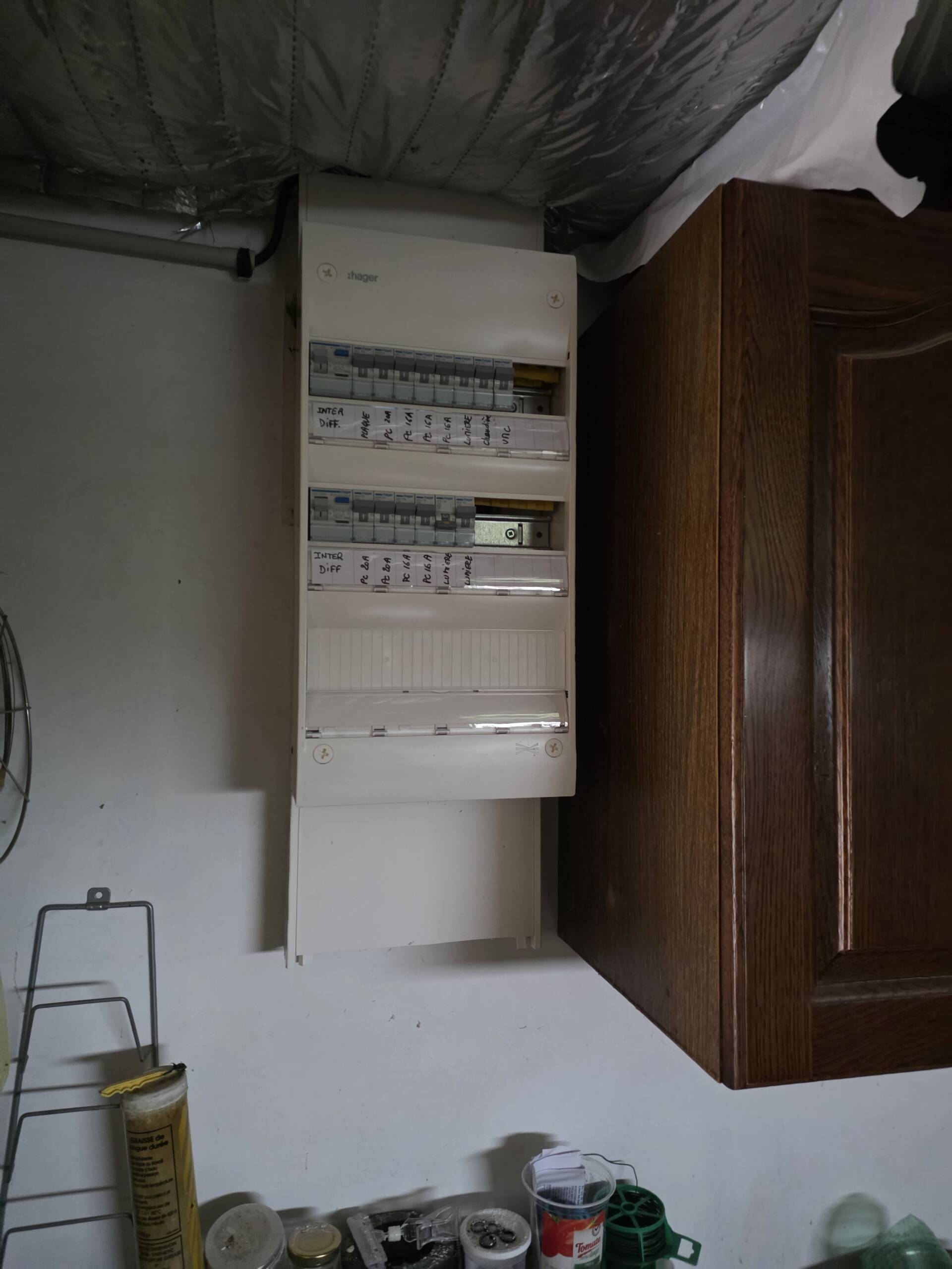 Remplacement d’un tableau